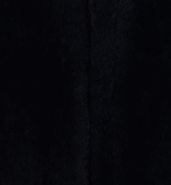 TOMORROWLAND collection「メリノムートン ノーカラーコート」|ノーカラーコート|