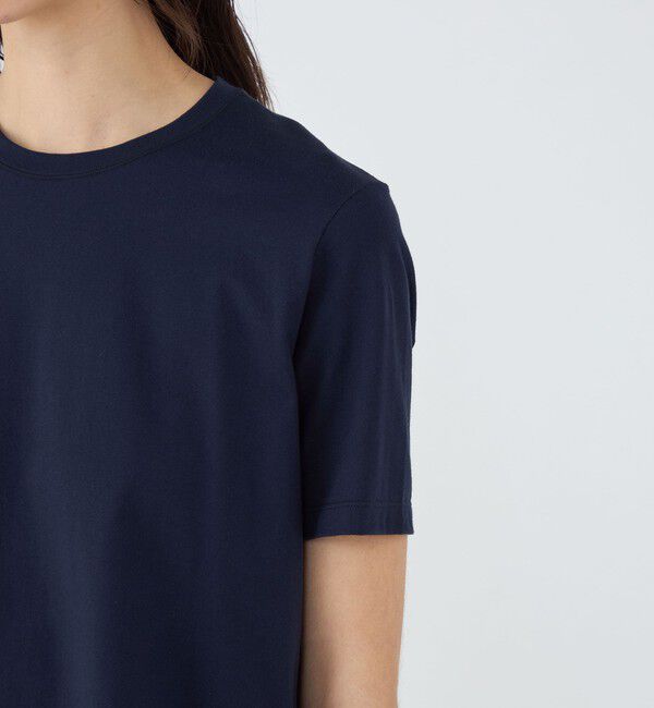 TOMORROWLAND collection「スーピマコットンジャージー クルーネックプルオーバー」|Tシャツ・カットソー|