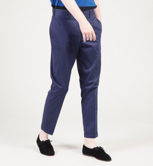 TOMORROWLAND MENS「コットンポリウレタン バックシャーリングスリムテーパードパンツ」|その他|