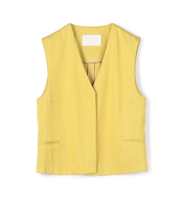 Ballsey「グロッシーツイル コンパクトジレ」|ベスト・ジレ|