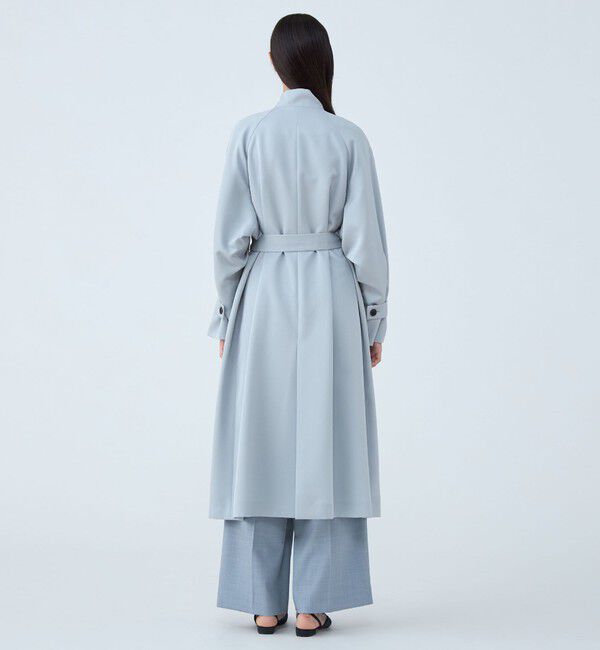 TOMORROWLAND collection「カバートクロス スタンドカラーコート」|トレンチコート|