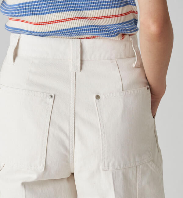 MACPHEE「ピグメントドリルクロス ペインターパンツ」|チノ|