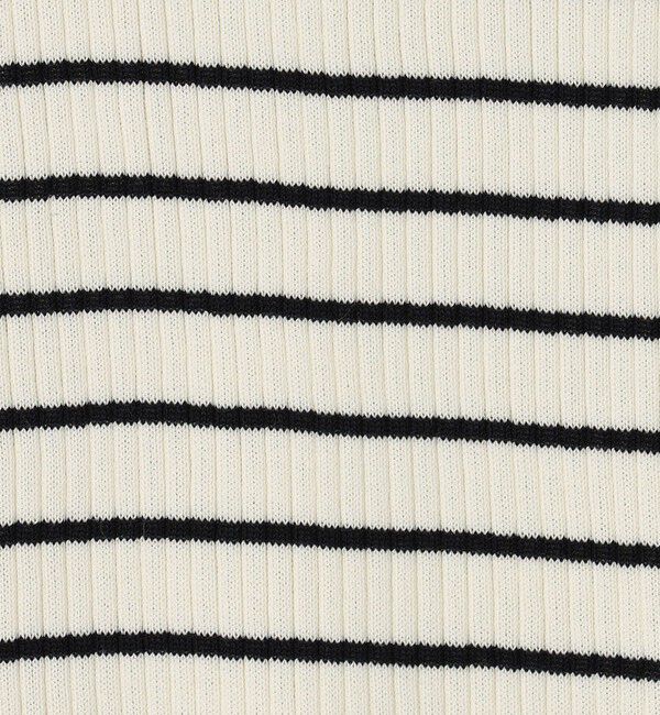 DES PRES「コットンアセテートリブ Vネックプルオーバー」|ニット・セーター|