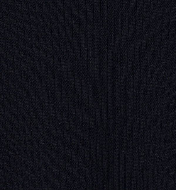 DES PRES「コットンアセテートリブ Vネックプルオーバー」|ニット・セーター|