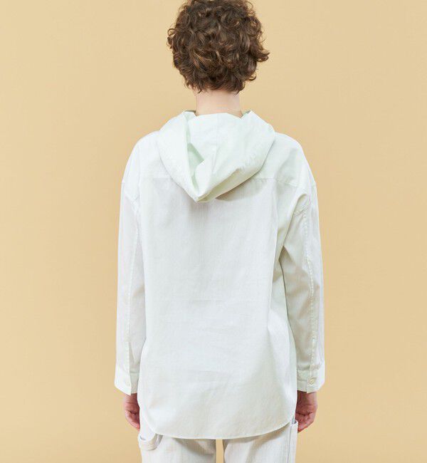 GALERIE VIE「コードクロス フードシャツ」|シャツ・ブラウス|