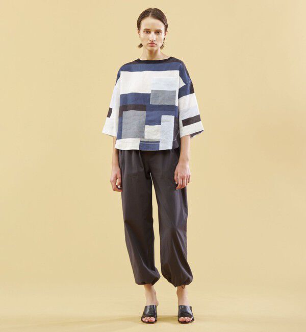 GALERIE VIE「コンパクトコットンツイル サスペンダー付きパンツ」|その他|