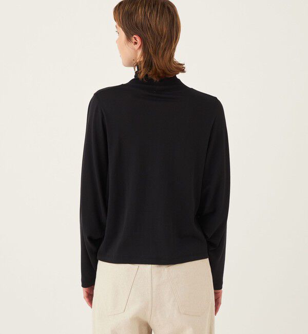 GALERIE VIE「パウダーコットン ハイネックプルオーバー」|Tシャツ・カットソー|