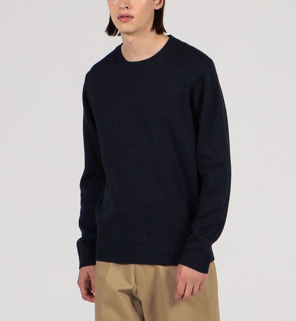 TOMORROWLAND MENS「TOMORROWLAND TRICOT メリノベーシック クルーネックプルオーバー」|ニット・セーター|