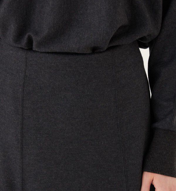 DES PRES「ニットコンビネーション マーメイドロングスカート  」|フレア|