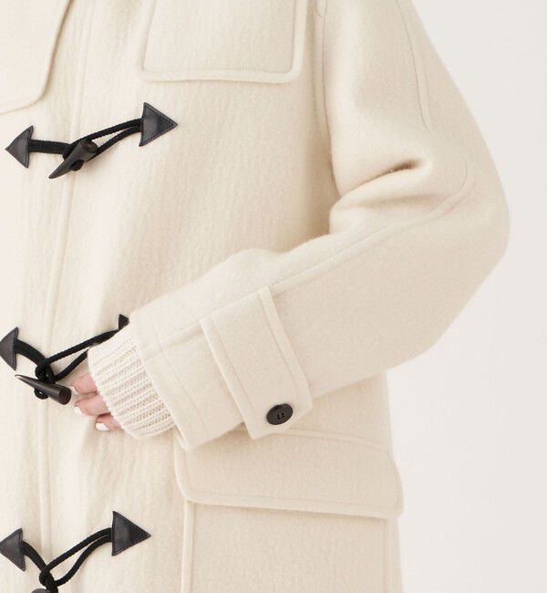 GALERIE VIE「ランダムウールダッフルコート」|ダッフルコート|