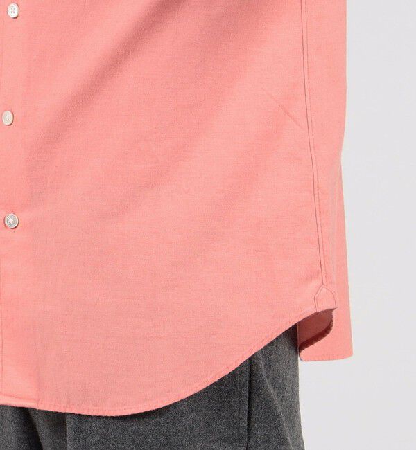 TOMORROWLAND MENS「コットンカシミヤ ワイドスプレッドカラーシャツ」|シャツ・ブラウス|