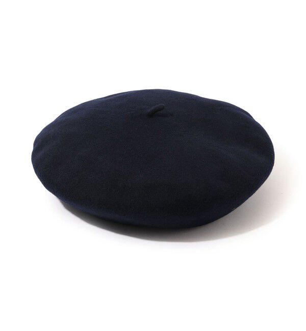 TOMORROWLAND GOODS「MANUFACTURE DE BERETS ウール ベレー」|ハンチング・ベレー帽|69 ネイビー