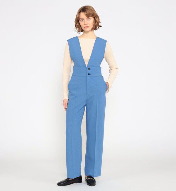 MACPHEE「リサイクルポリエステル 2-wayコンビネゾン」|オールインワン|