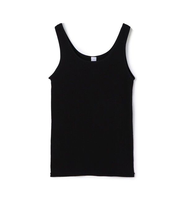 TOMORROWLAND HOME「コットンフライス タンクトップ」|タンクトップ|19 ブラック