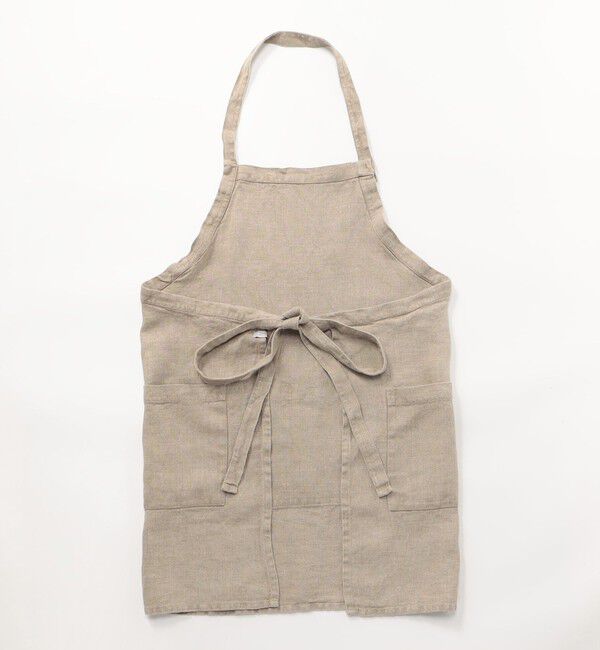 TOMORROWLAND HOME「ウォッシャブルリネン エプロン」|食器・キッチングッズ|
