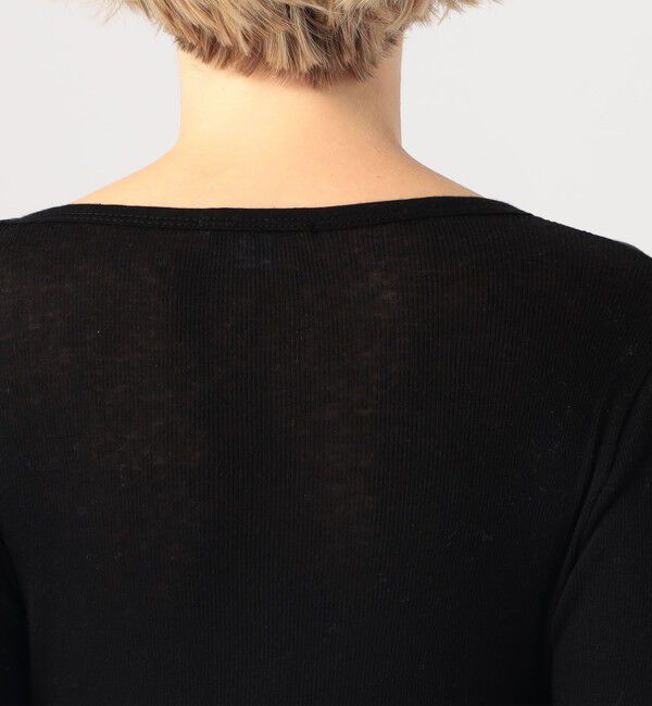 JAMES PERSE「コットンカシミヤブレンドリブ ヘンリーネックプルオーバー WVA3940」|Tシャツ・カットソー|