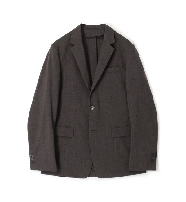 TOMORROWLAND MENS「ウールポリエステル シングルブレステッド2Bジャケット」|テーラードジャケット|47 ブラウン