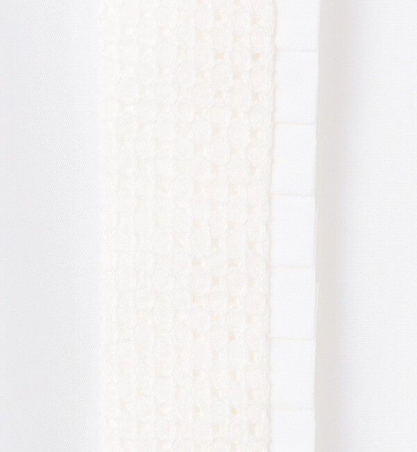 TOMORROWLAND collection「コンパクトブロード タックブラウス」|シャツ・ブラウス|