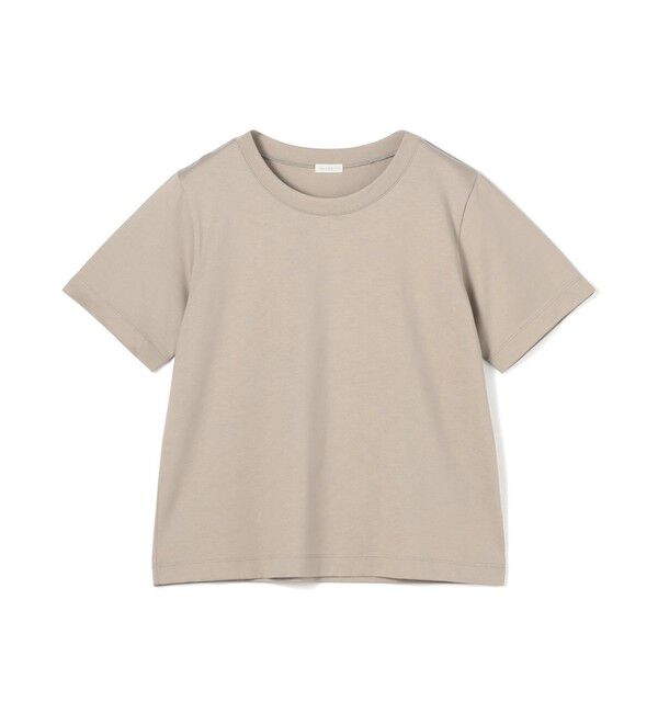 GALERIE VIE「ファインコットン クルーネックTシャツ」|Tシャツ・カットソー|15 グレー