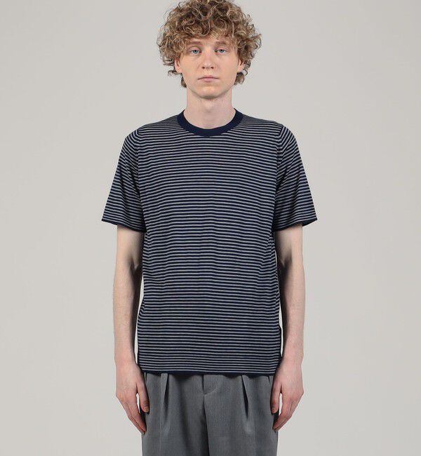 TOMORROWLAND BUYING WEAR「JOHN SMEDLEY VIKTOR 30G EASY FIT クルーネックプルオーバー」|ニット・セーター|