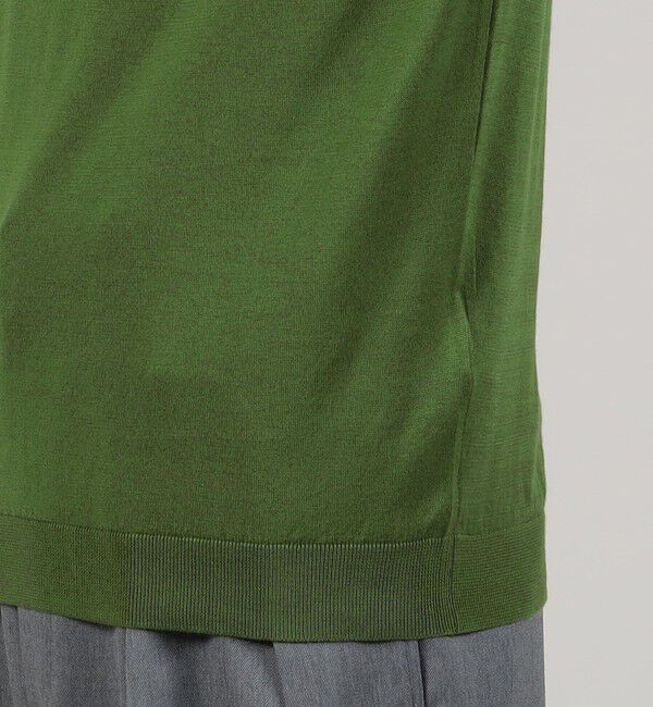 TOMORROWLAND BUYING WEAR「JOHN SMEDLE ISIS EASY FIT ニットポロシャツ」|ニット・セーター|