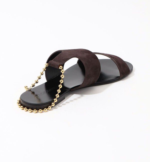 TOMORROWLAND GOODS「【別注】LAOCOONTE ボールチェーン フラットサンダル」|サンダル|