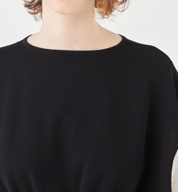 Ballsey「ファブリックコンビ パフスリーブプルオーバー」|ニット・セーター|