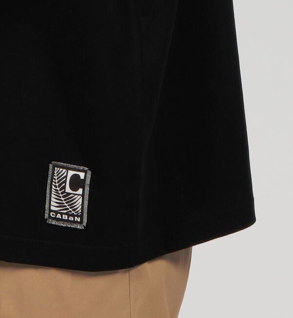 CABaN「CABaN ドライスビンコットン ELEPHANTエンブロイダリー Tシャツ」|Tシャツ・カットソー|