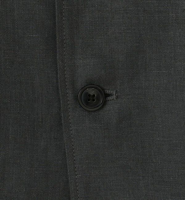 TOMORROWLAND MENS「ベルジャンリネン シャツアウター」|ブルゾン・スタジャン|