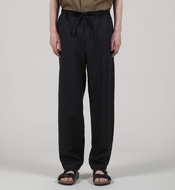 TOMORROWLAND MENS「60リネン バギーイージーパンツ」|その他|