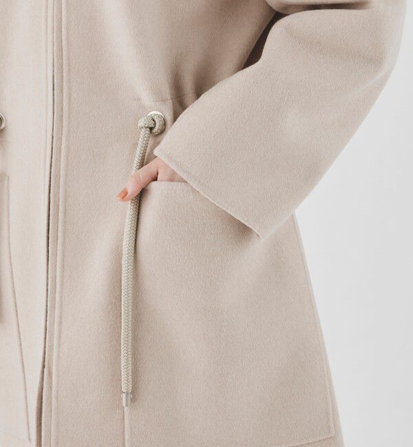 GALERIE VIE「ダブルフェイス フーデットコート」|ミリタリー・モッズコート|