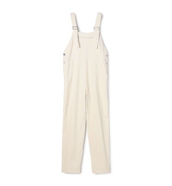 GALERIE VIE「シャンカールコーデュロイ オーバーオール」|オールインワン|11 ホワイト