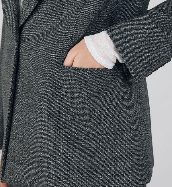 DES PRES「ウールムリネ シングルブレストジャケット」|テーラードジャケット|