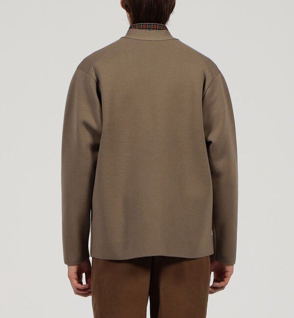 TOMORROWLAND MENS「TOMORROWLAND tricot ウールポリエステルミラノリブ Vネックカーディガン」|カーディガン|