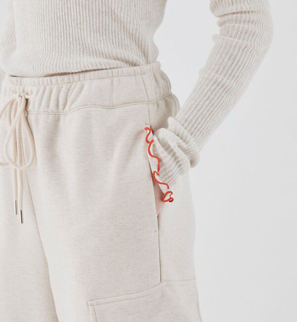 GALERIE VIE「ドウイテリースエット イージーカーゴパンツ」|カーゴ|