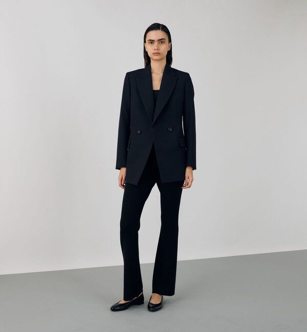 DES PRES「ウーステッドウール リブフレアパンツ」|その他|