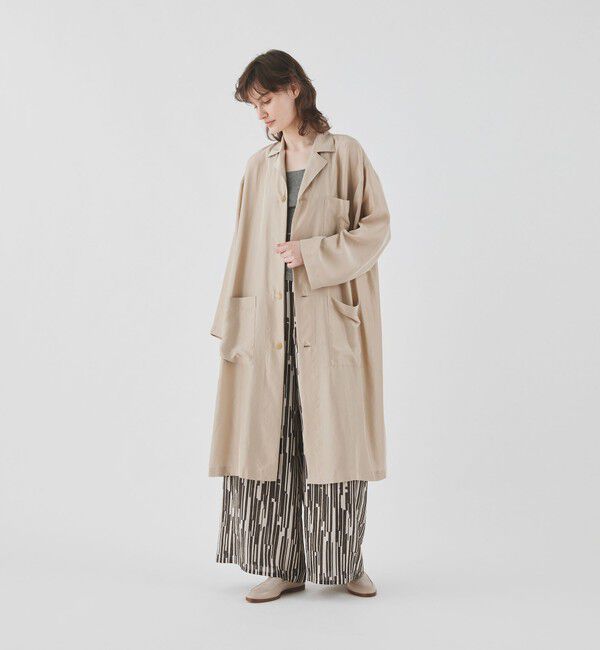 GALERIE VIE「シルクハブタエプリント イージーワイドパンツ」|その他|