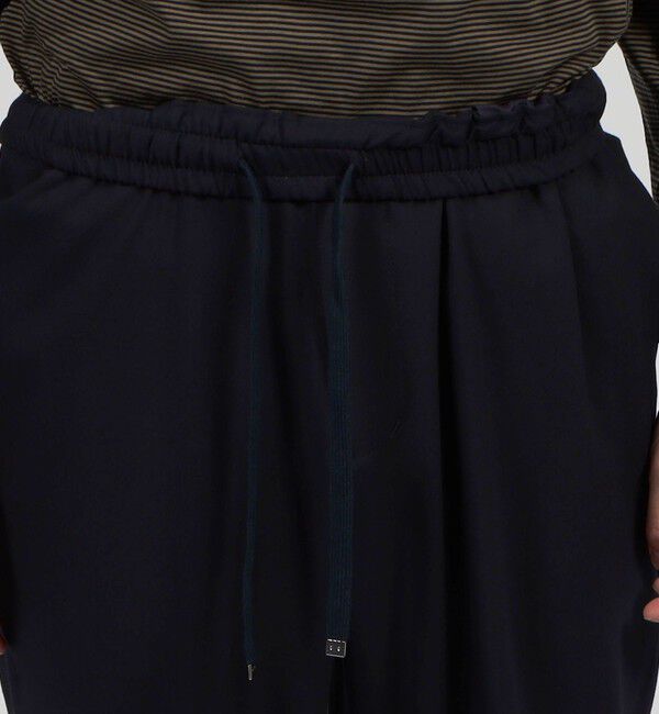 TOMORROWLAND MENS「コットンポリウレタンダブルクロス イージーパンツ」|その他|