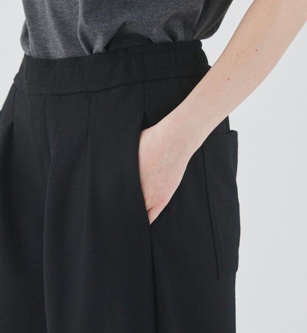 GALERIE VIE「ミルドスムース タックワイドパンツ」|その他|