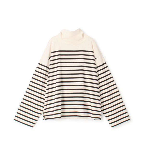 GALERIE VIE「ドライコットン ハイネックプルオーバー」|Tシャツ・カットソー|14 オフホワイト系