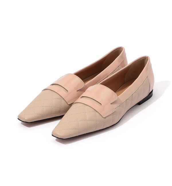 TOMORROWLAND GOODS「PELLICO キルティング ローファー」|ローファー|