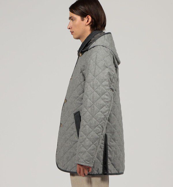 TOMORROWLAND BUYING WEAR「【別注】LAVENHAM DENSTON リサイクルウール キルティングコート」|ステンカラーコート|