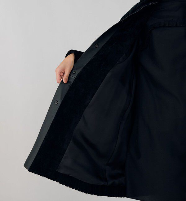 DES PRES「ワイドリッジパイル ステンカラーコート」|ステンカラーコート|