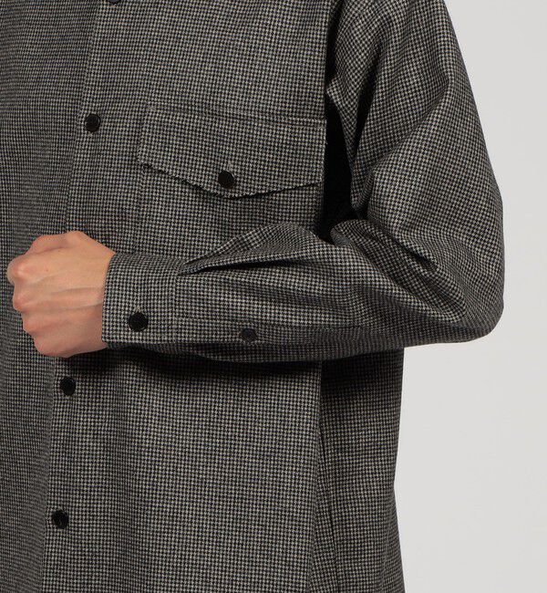 TOMORROWLAND MENS「2/90ミルドウール シャツ」|シャツ・ブラウス|