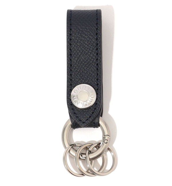 TOMORROWLAND GOODS「【別注】BROOKLYN MUSEUM レザー キーケース」|チャーム・キーホルダー|69 ネイビー