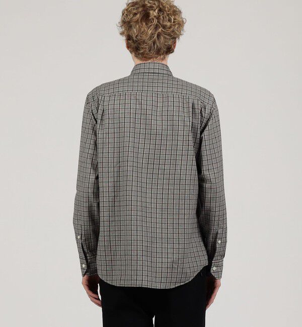 TOMORROWLAND MENS「ウールコットンビエラ セミワイドカラーシャツ」|シャツ・ブラウス|