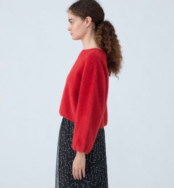 Ballsey「フォックスカシミヤ Vネックプルオーバー」|ニット・セーター|