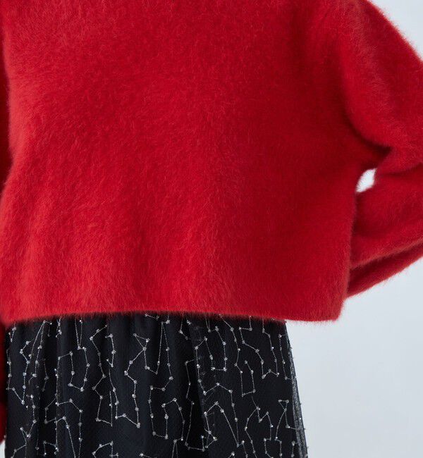 Ballsey「フォックスカシミヤ Vネックプルオーバー」|ニット・セーター|