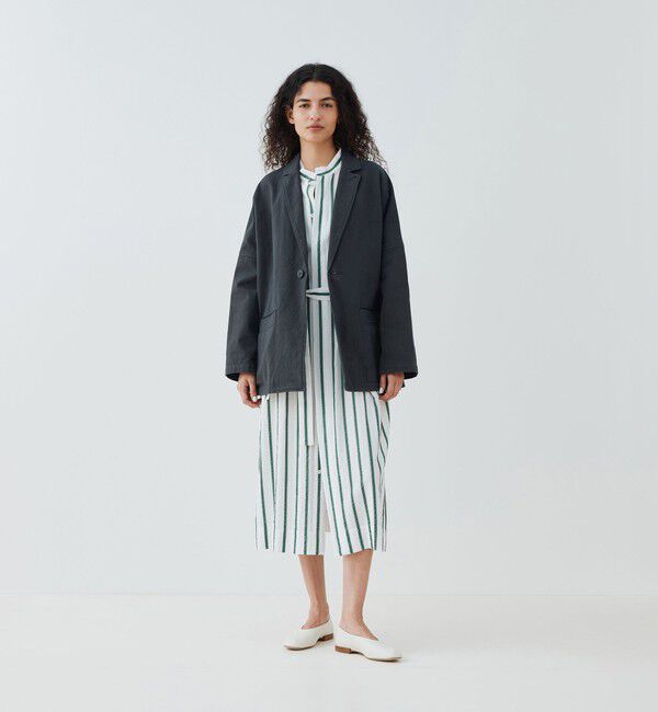 GALERIE VIE「オーガニックシェイド テーラードジャケット」|テーラードジャケット|
