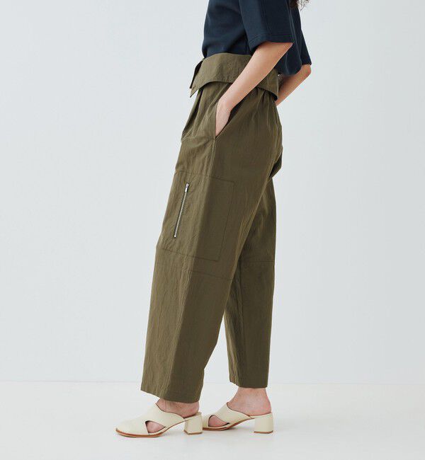 GALERIE VIE「ラミーコンパクト ミリタリースーツパンツ」|その他|